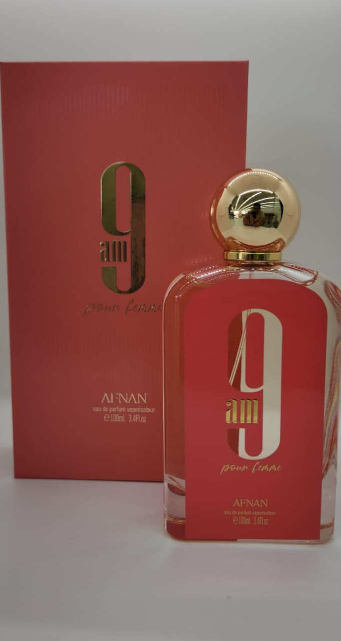 9 AM POUR FEMME CORL 3.4 OZ BY AFNAN