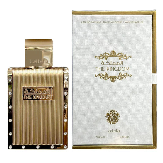 THE KINGDOM EAU DE PARFUM 3.4 OZ FOR MEN BY LATTAFA