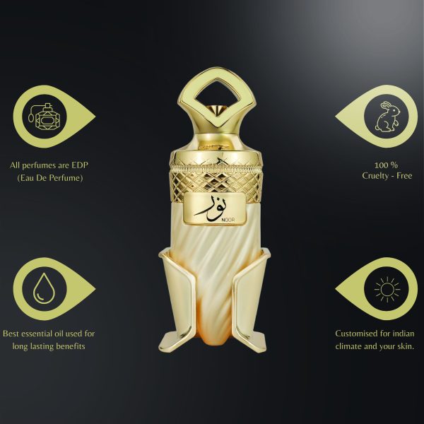 Riiffs Noor Extrait De Parfum 3.4 oz | Long-Lasting Unisex Fragrance