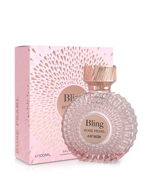 BLING ROSE PEARL EAU DE PARFUM BY MIRADA 3.4 OZ