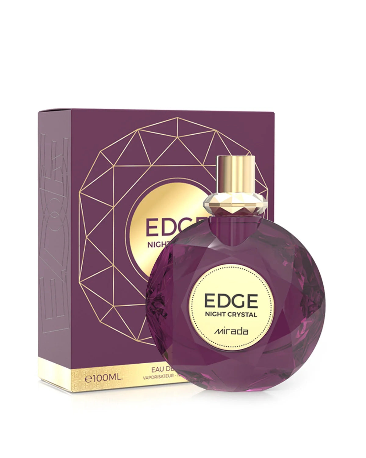 EDGE NIGHT CRYSTAL EAU DE PARFUM 3.4 OZ BY MIRADA PARFUM