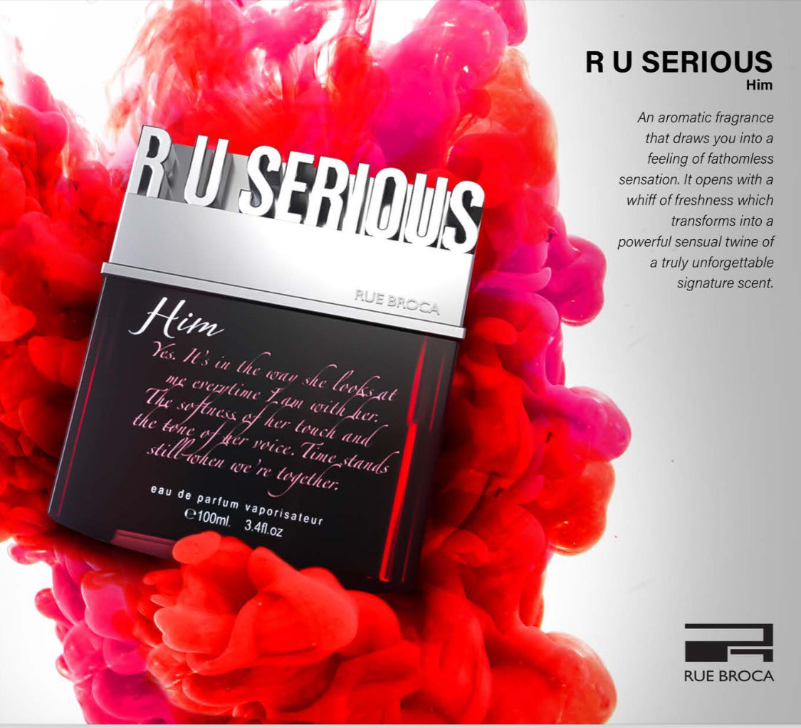 RUE BROCA " R U SERIOUS " HIM 3.4 EDP